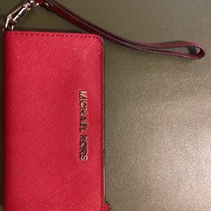 Michael Kors wristlet wallet/phone holder
